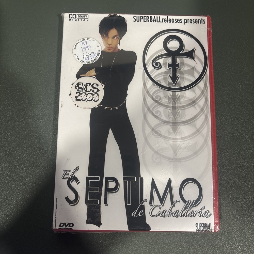 Prince El Septimo De Caballeria Madrid 1999 Live DVD Rare Superball Bootleg NPG